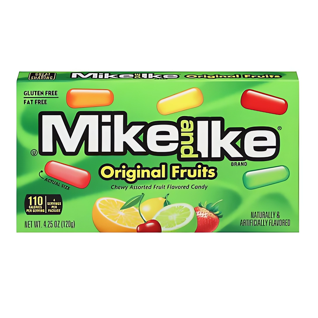 Mike and Ike Original Fruits 120g (1x12)