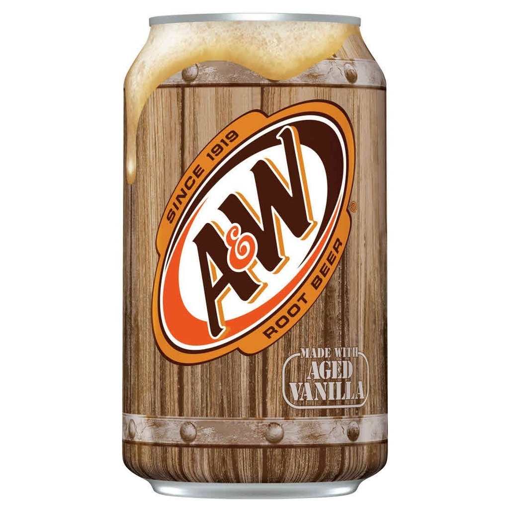 A&W Root Beer 355ml (1x12)