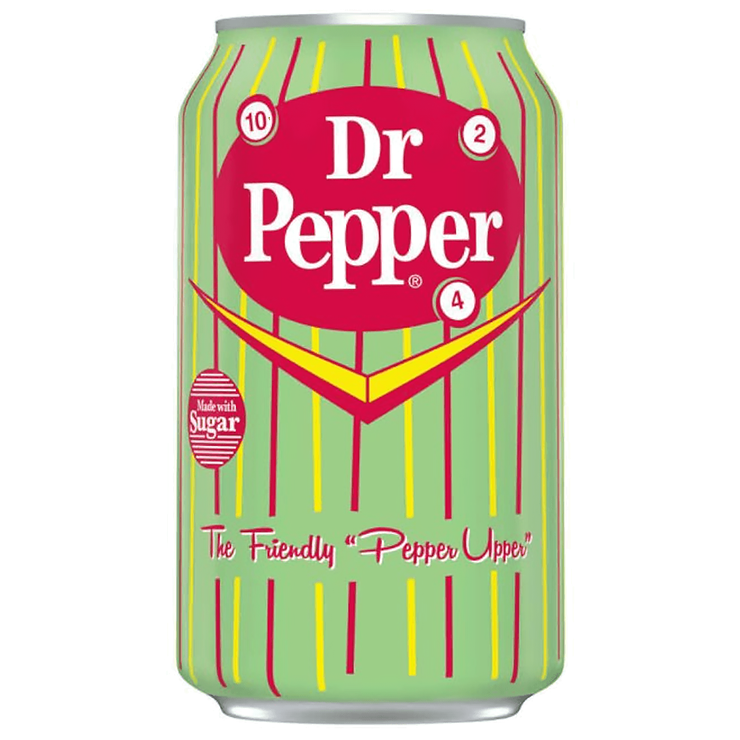Dr Pepper Real Sugar 355ml (1x12)