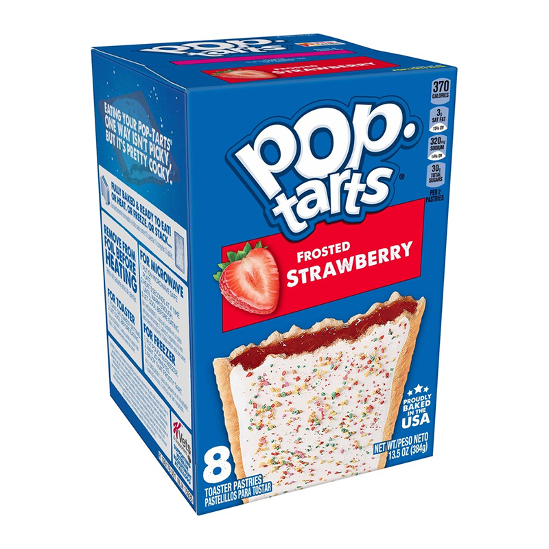 Pop Tarts Frosted Strawberry 384g (1x12)