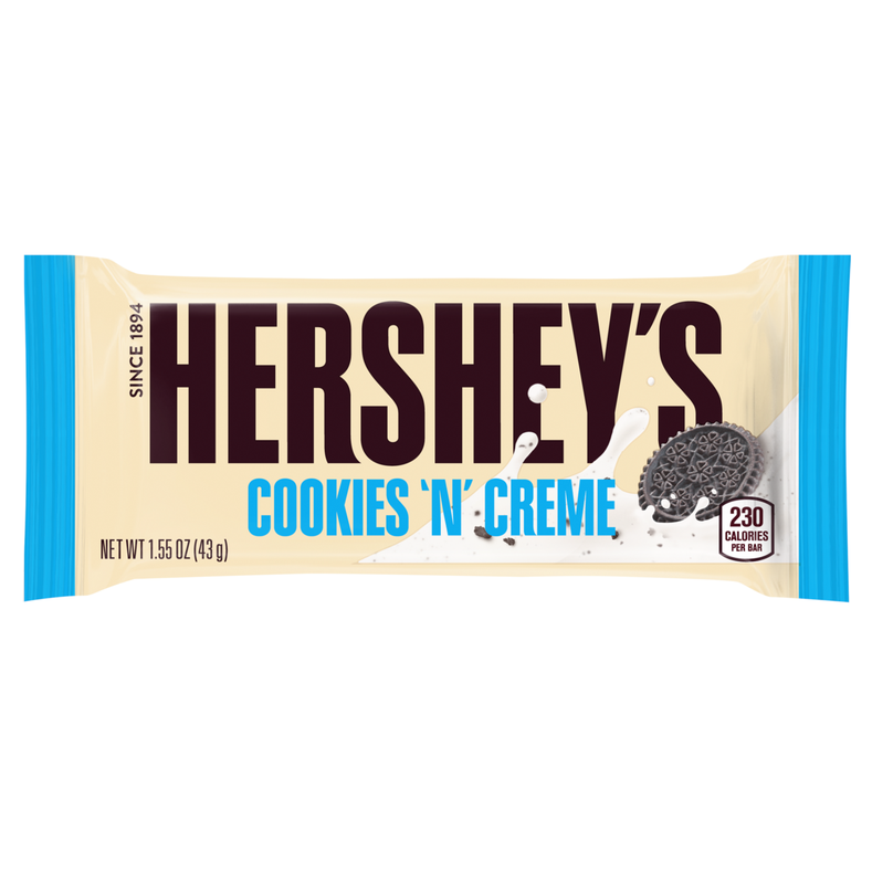 Hershey’s Cookies ‘N’ Creme Bar 43g (1x36)