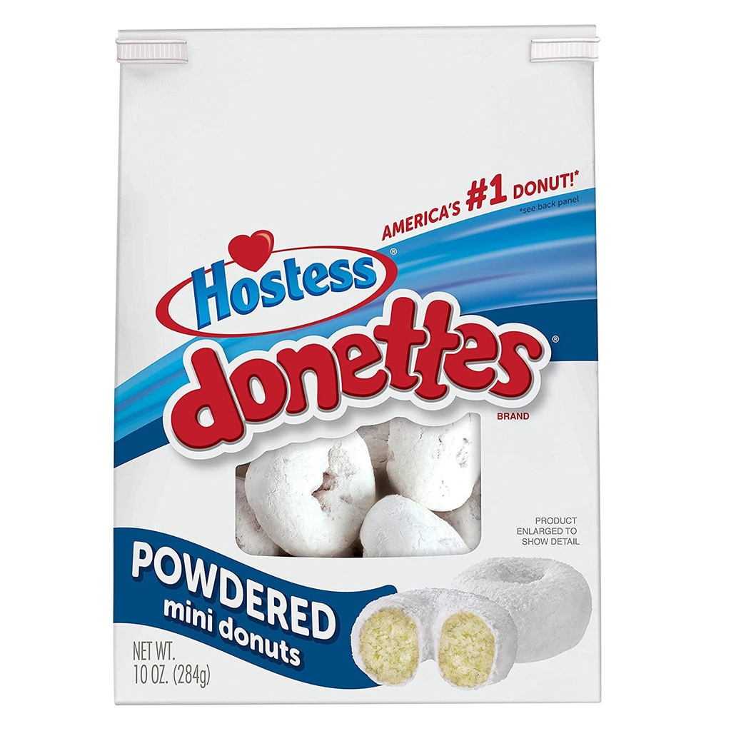 Hostess Powdered Donette Bags
