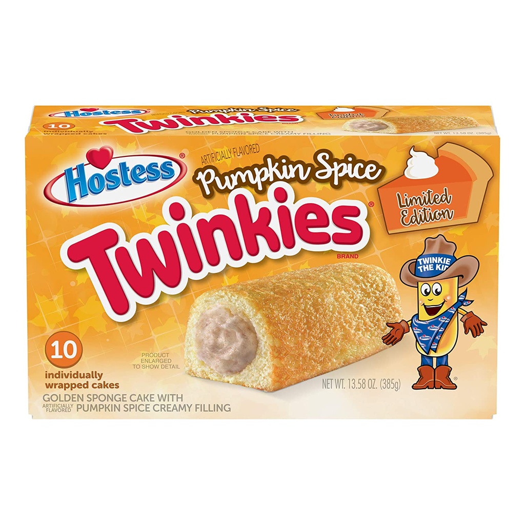 Hostess Twinkies Pumpkin Spice (10pc) 385g (1x6)