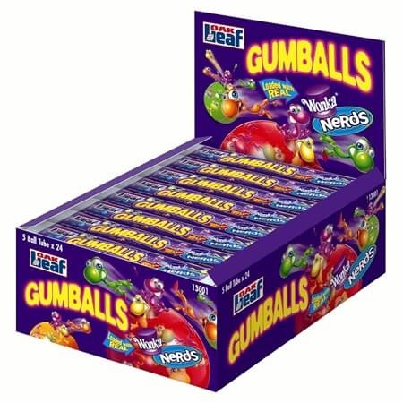 Nerds Gumballs Tube 46g (1x24)