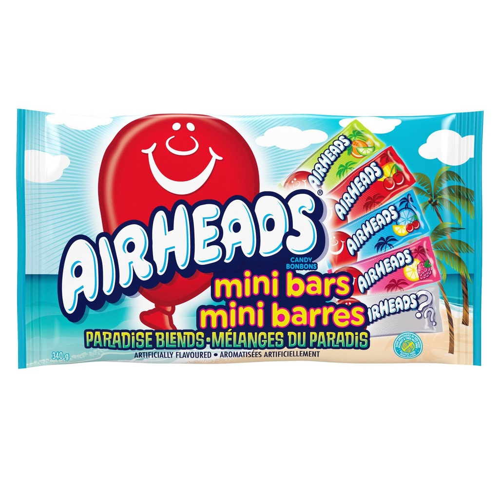 Airheads Mini Paradise Blends 340g (1x12)