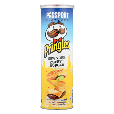 Pringles NY Style Cheeseburger 180g (1x19)