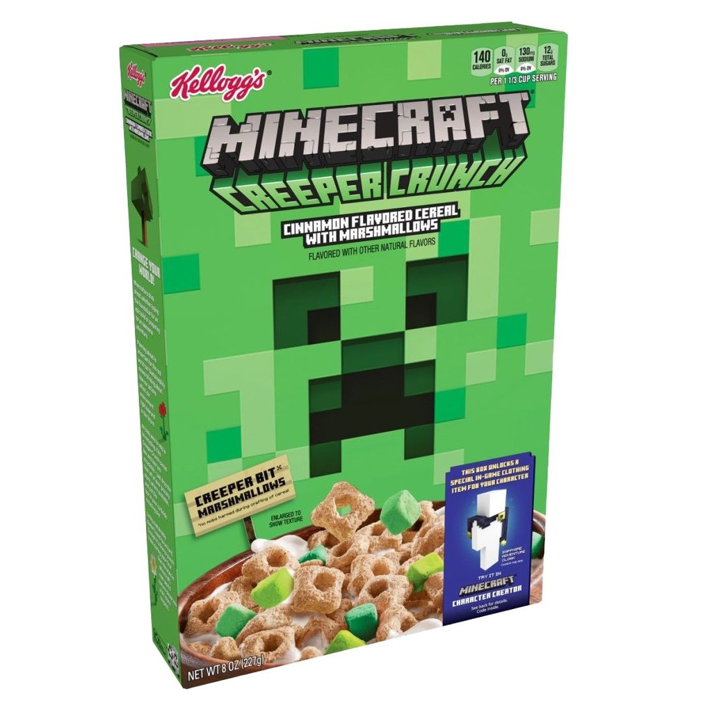 Kellogg's Minecraft Creeper Crunch 227g (1x10)