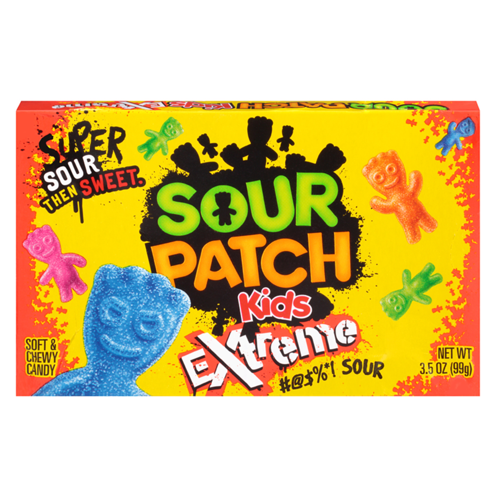 Sour Patch Kids Extreme Theatre Box 99g (1x12)